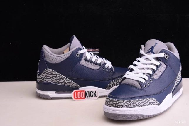 Rep MIDNIGHT 3 JORDAN AIR NAVYCT8532-401 0810